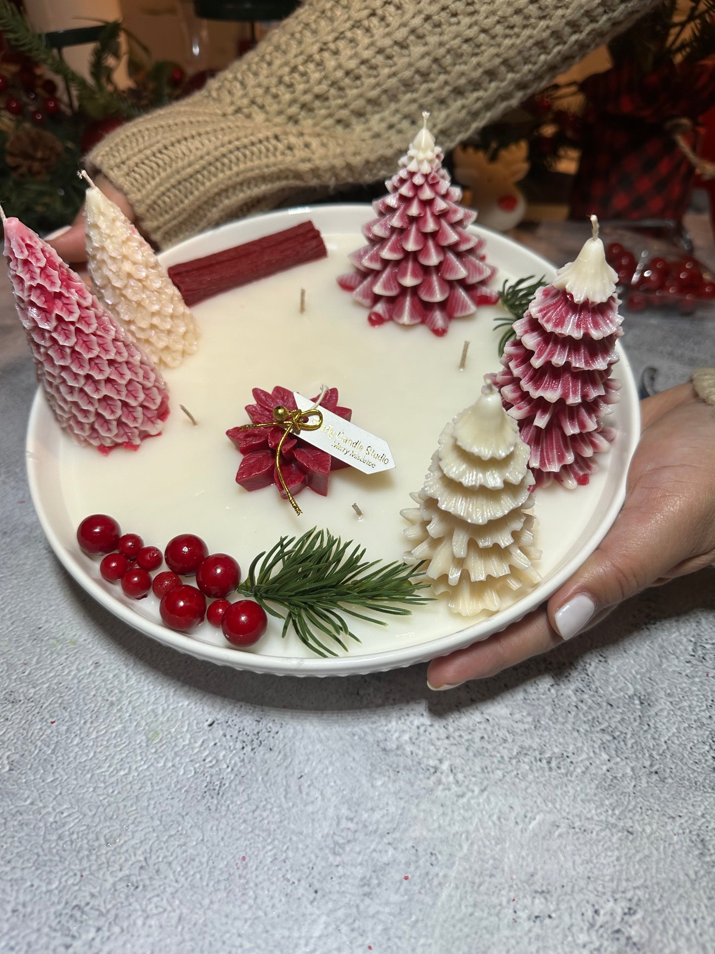 Bolw Christmas Tree Candle/ Limited Edition