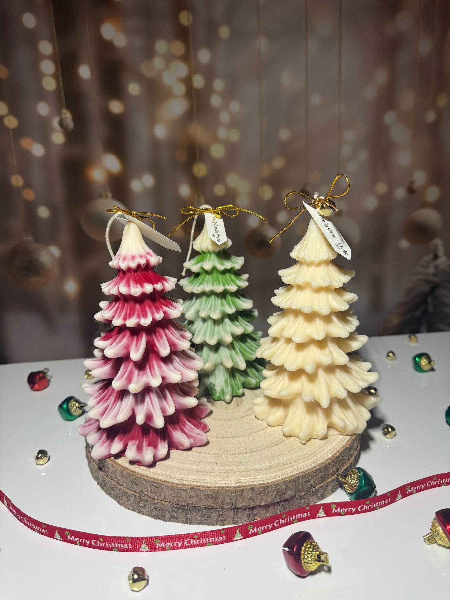 Christmas Tree Candle T-3A3B